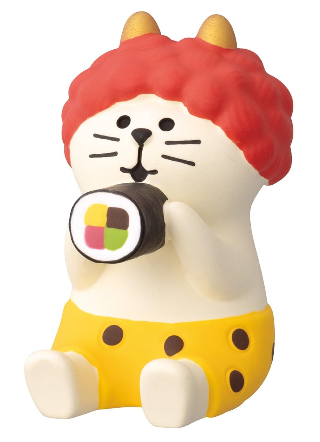 Amazon.co.jp: デコレconcombre 鬼っこ猫 恵方巻 約26×33×h43 ZFK